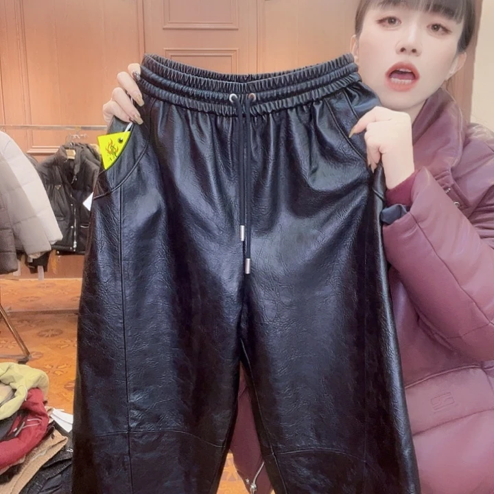 115……125斤皮长裤