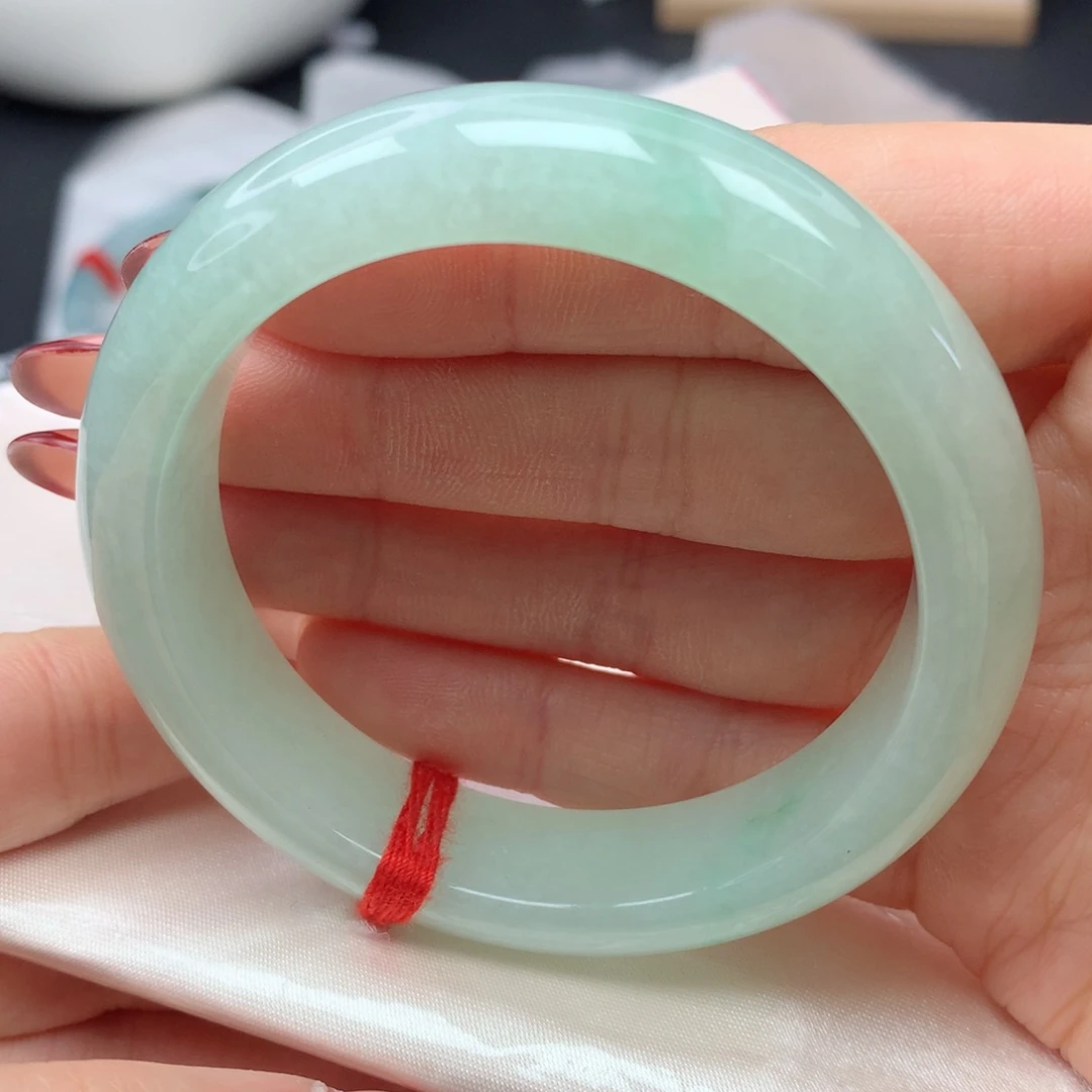 翡翠手镯未镶嵌54正圈