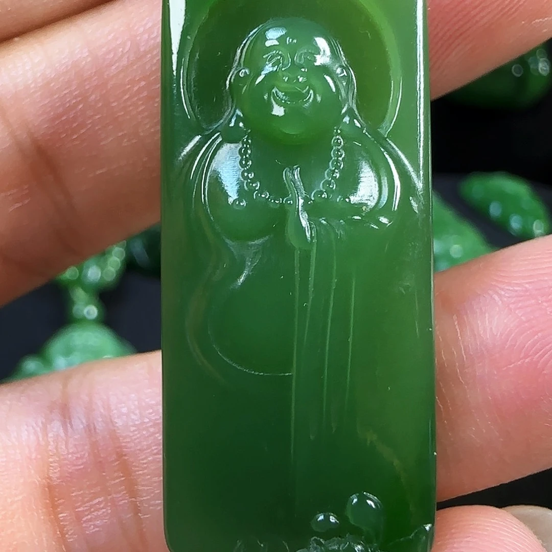 和田玉（碧玉）未镶嵌颈饰