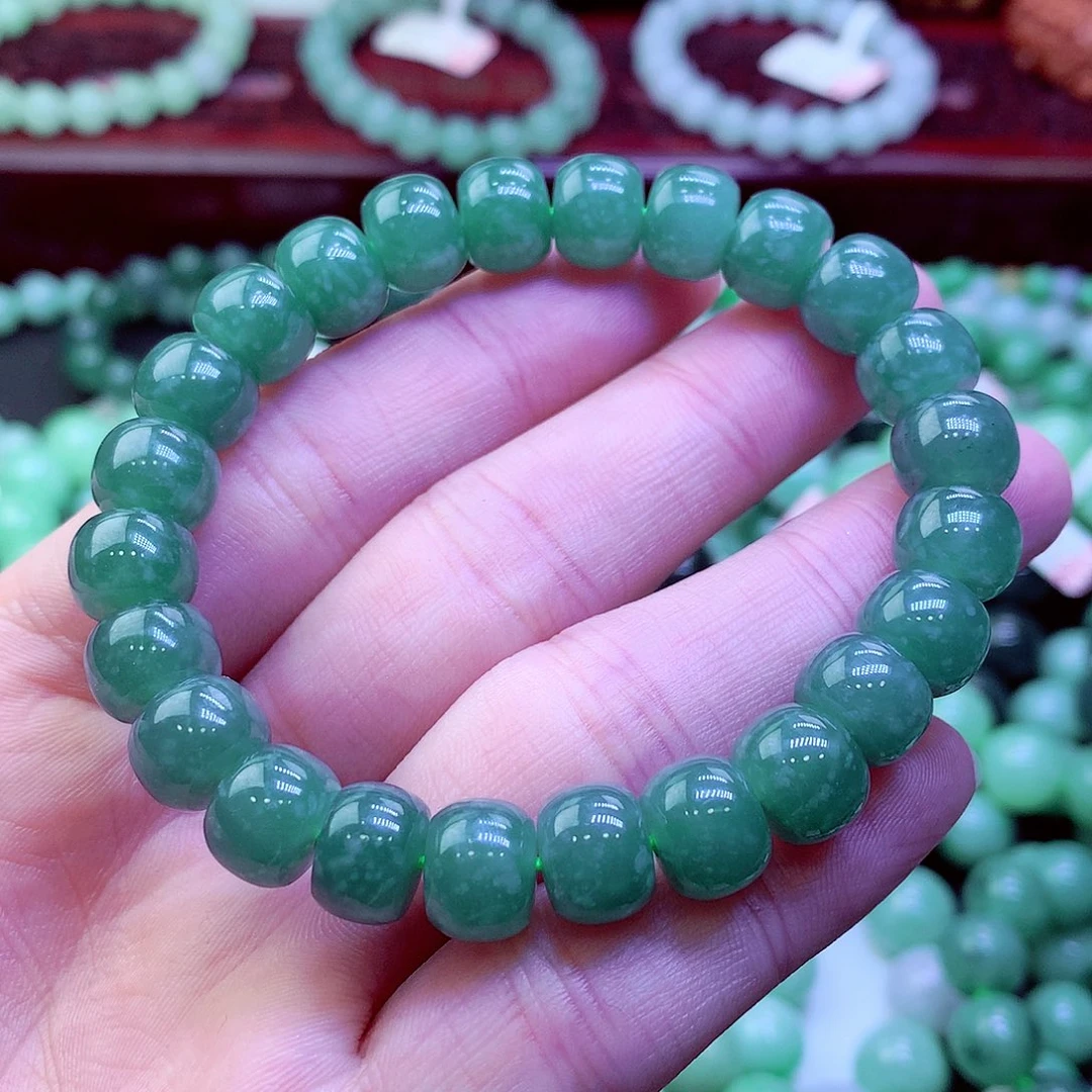 翡翠未镶嵌毛衣链