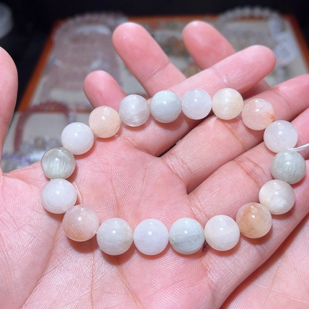 水晶手链未镶嵌356号主图手串  11+