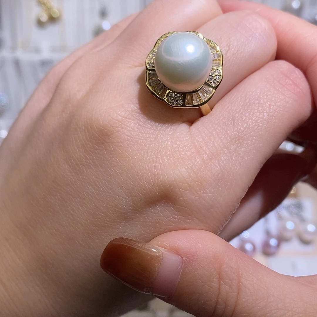 未镶嵌淡水珍珠戒指w13.3