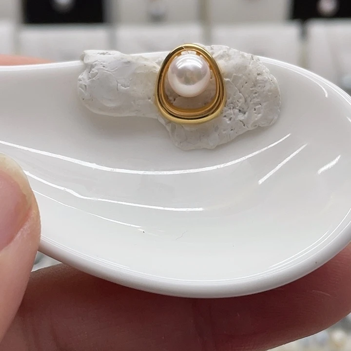 颈饰银S925镶嵌海水珍珠