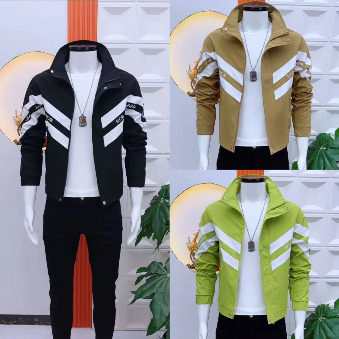 韩版潮流男士外套2025春秋季新款修身帅气百搭轻奢时尚休闲男夹克