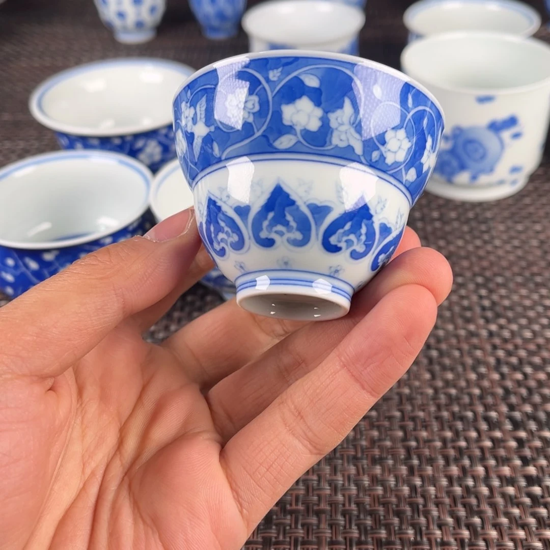 瓷片景德镇陶瓷杯子