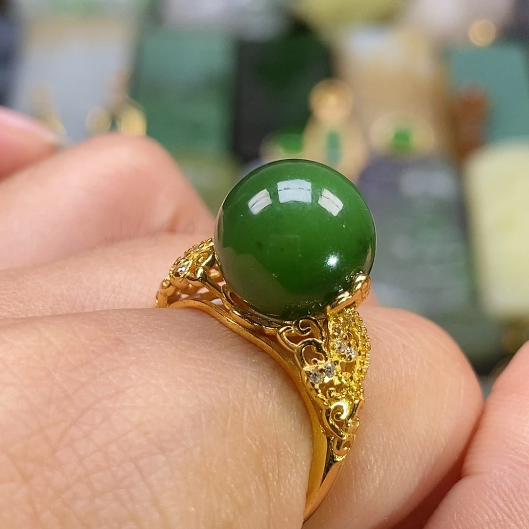 和田玉银S925镶嵌颈饰