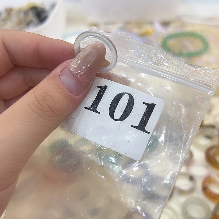 合金戒指玛瑙/玉髓101港13
