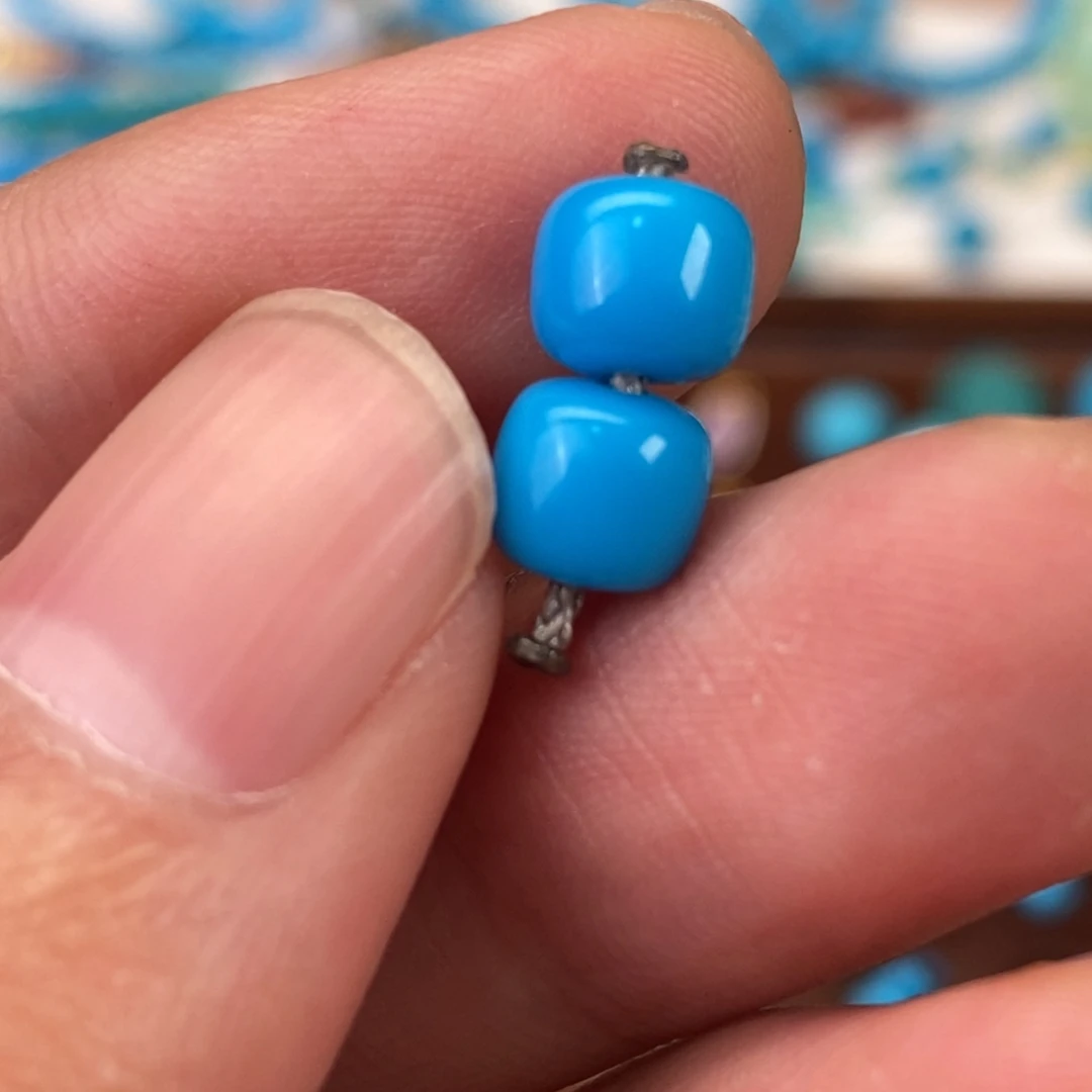 L***F绿松石未镶嵌老型卡6.6