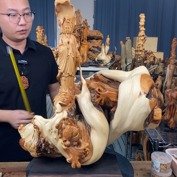 柏木（崖柏）随型摆件