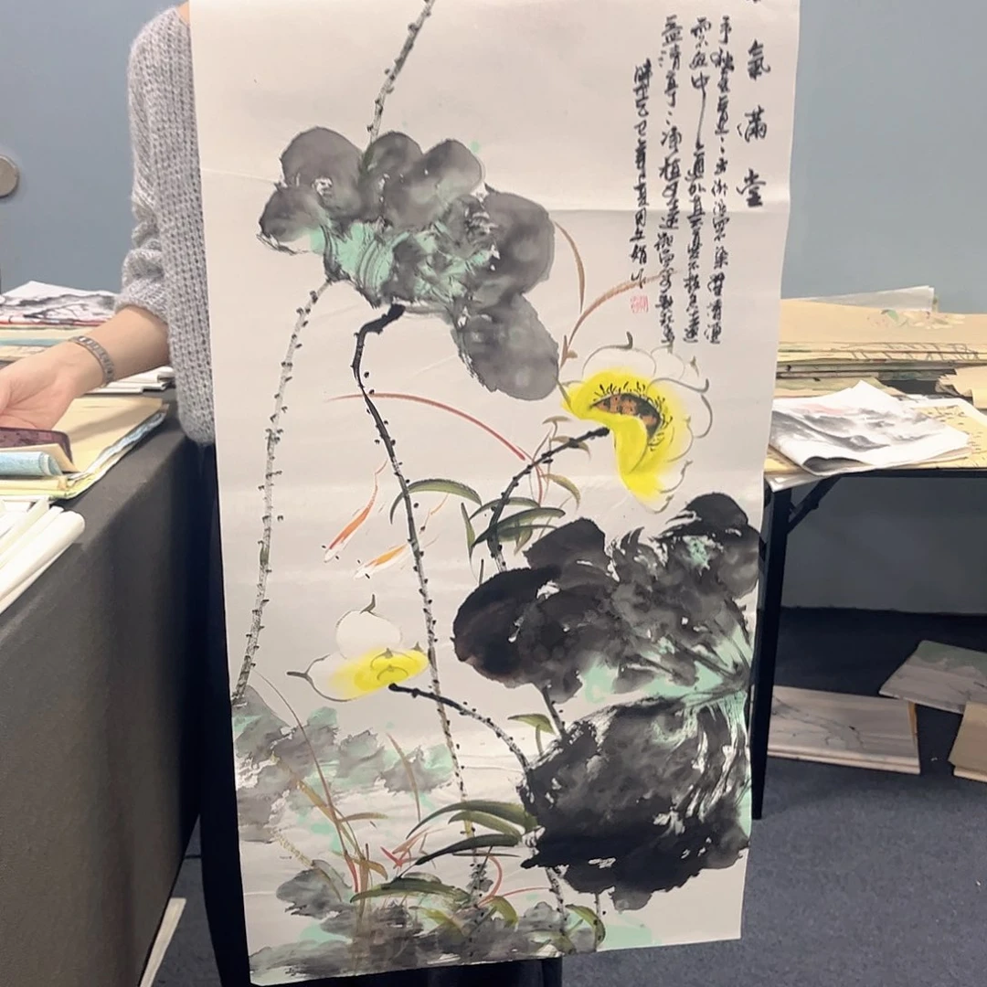国画国画老师作品