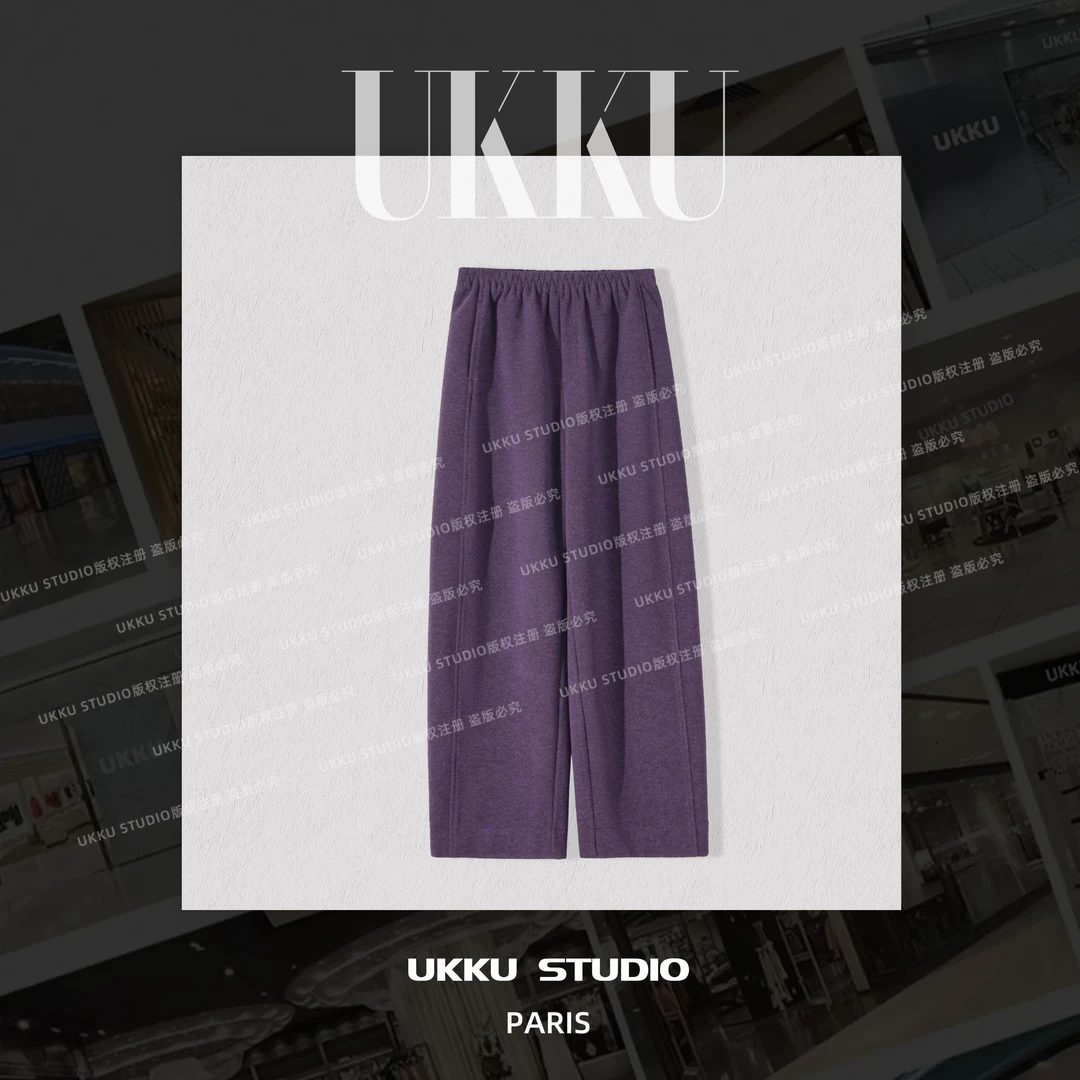 慧慧【澳洲羊毛】秋冬运动保暖加厚休闲高品质女神弯刀裤514881