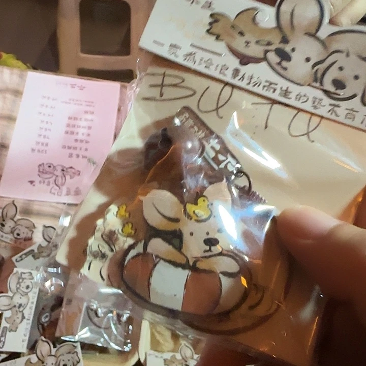 动物保护协会钥匙扣2