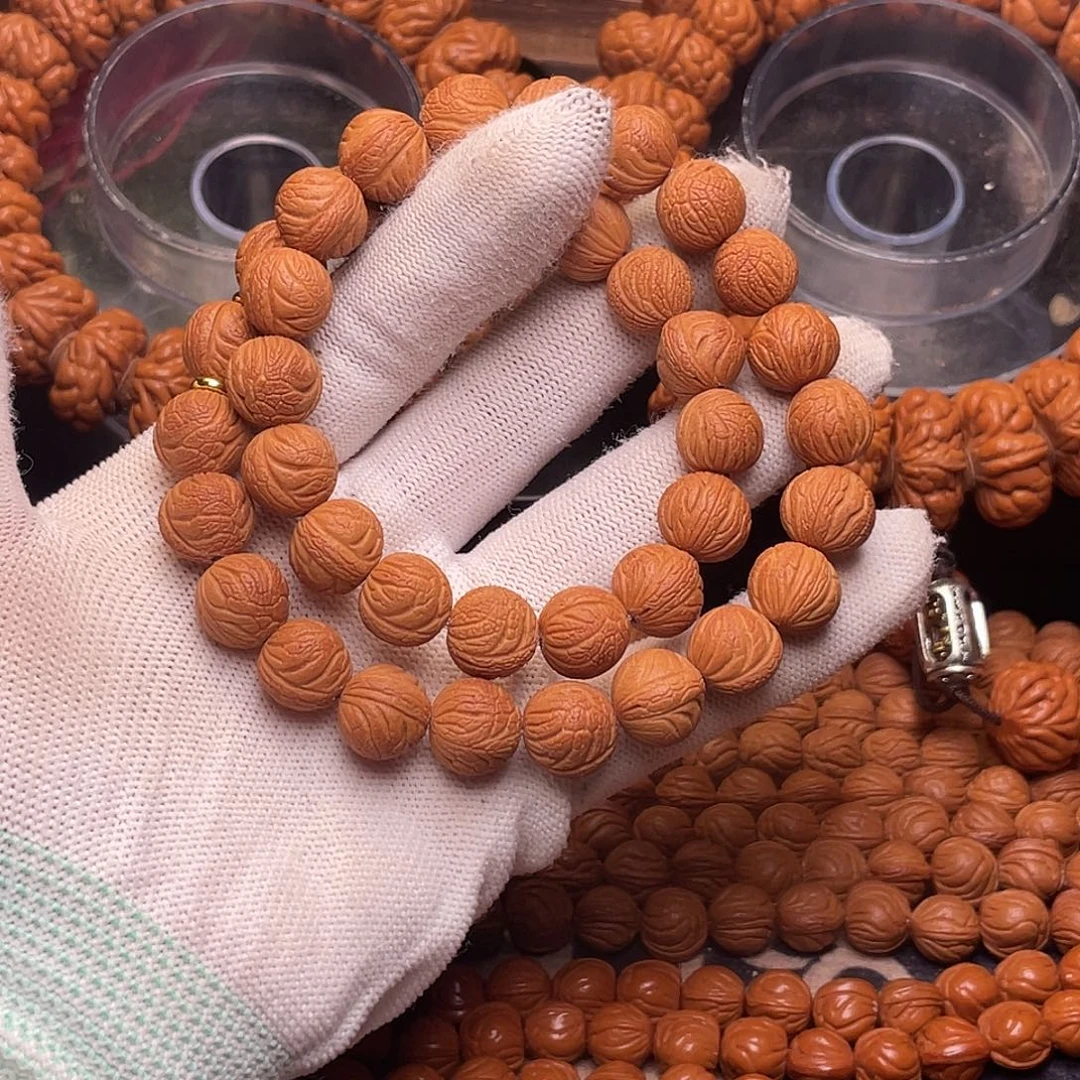 桃核手串1.4仿古，36颗