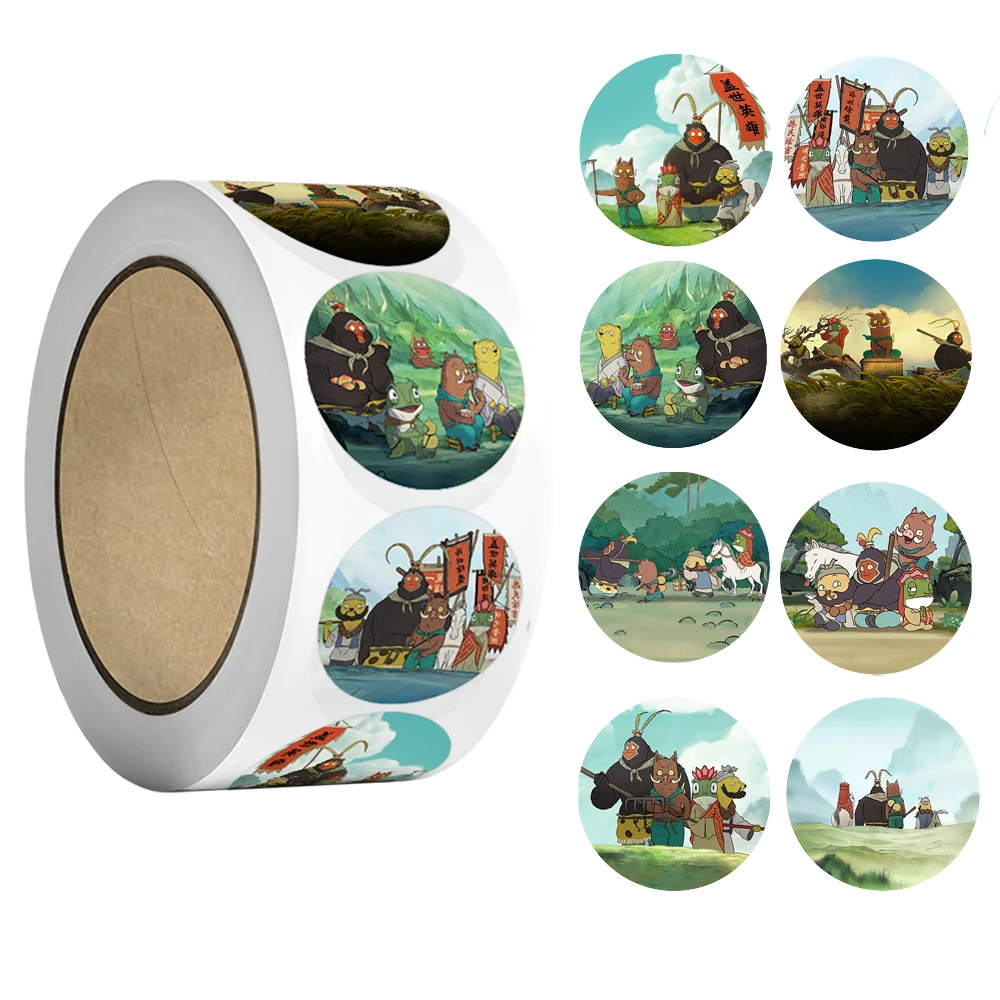 浪浪山小妖怪贴画电影周边不干胶标签贴纸卡通儿童奖励小猪妖贴纸