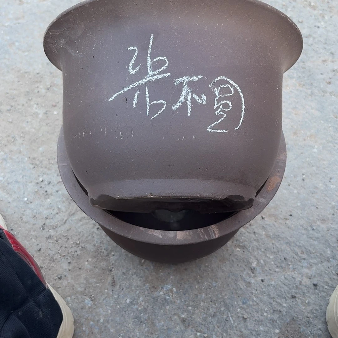 宜兴紫砂花盆，现货发