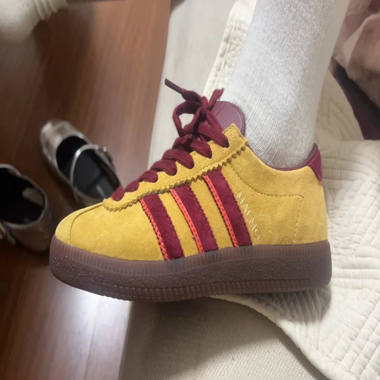 车缝线轻便速干情侣板鞋休闲鞋时尚运动鞋沙丘废土风