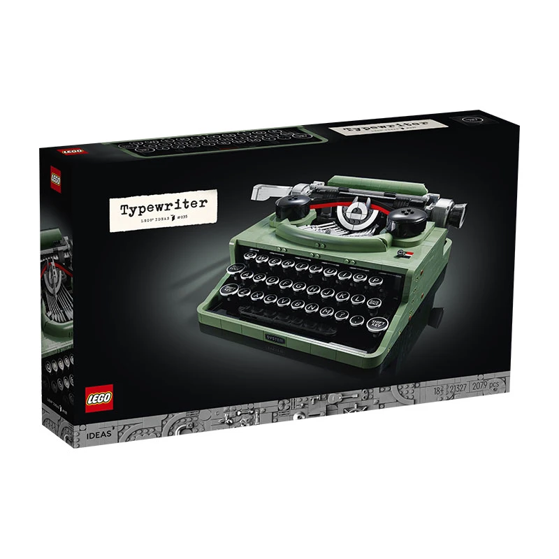 LEGO/乐高积木打字机 21327玩具生日礼物