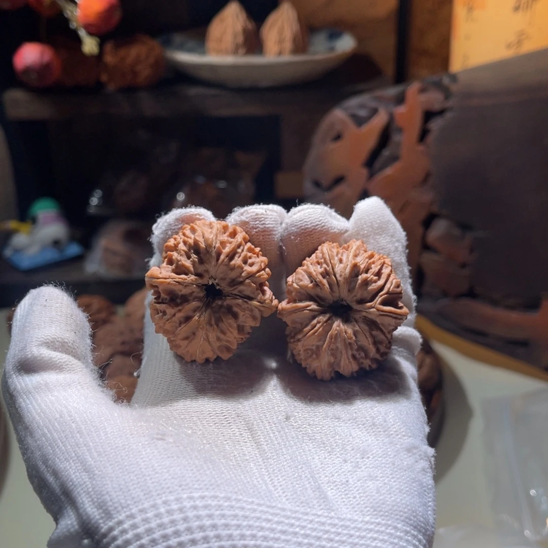 把件文玩核桃36 ，137有磕碰