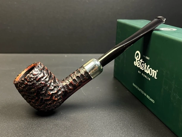 爱尔兰彼得森军插乡土系列102型号石楠木烟斗 内径19.1斗深37