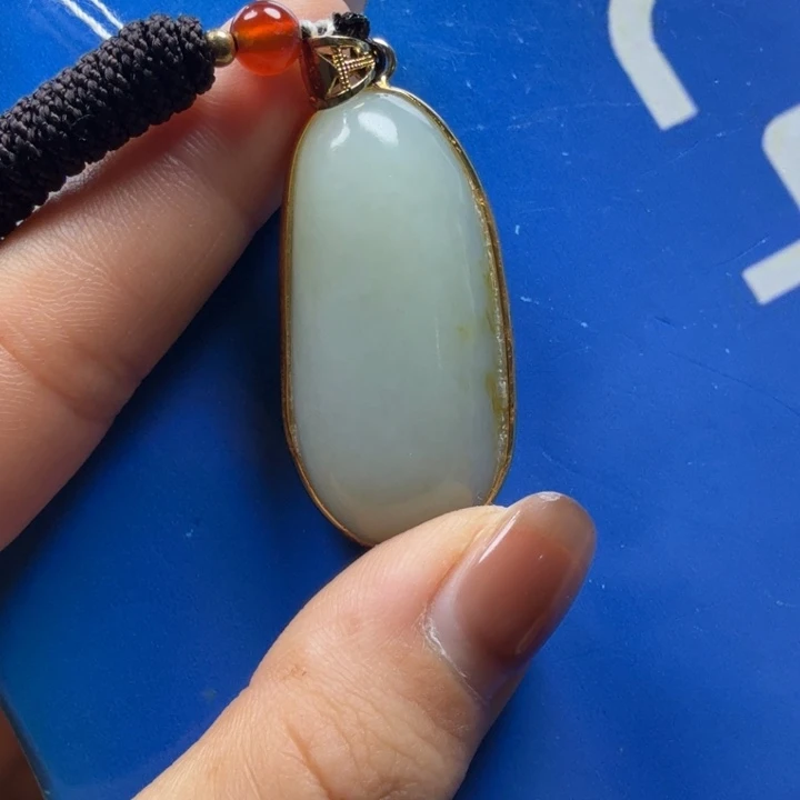 呼***生和田玉合金挂件直播间闪购