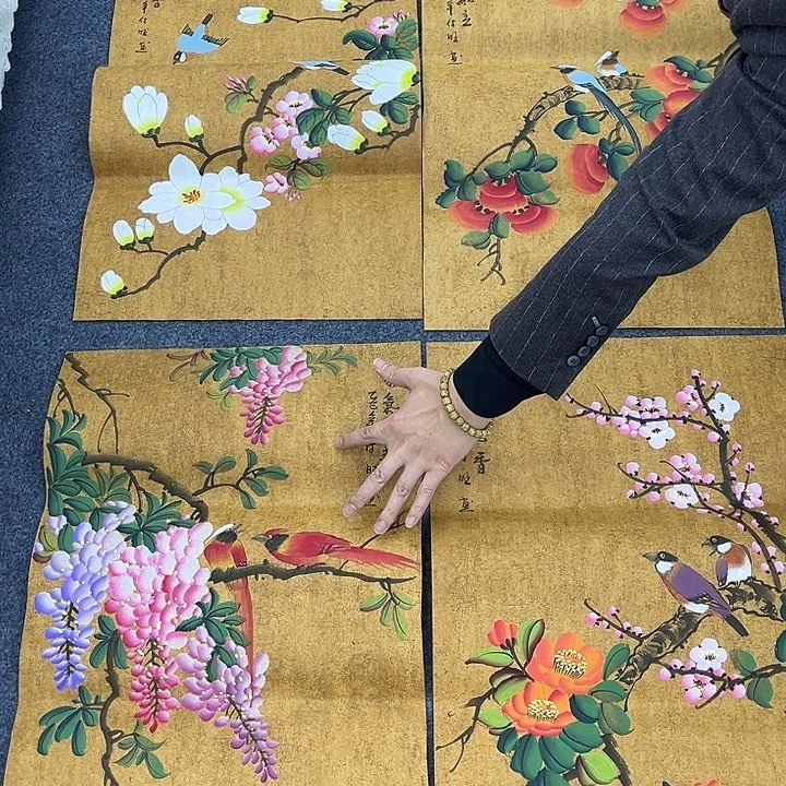 国画手绘国画作品