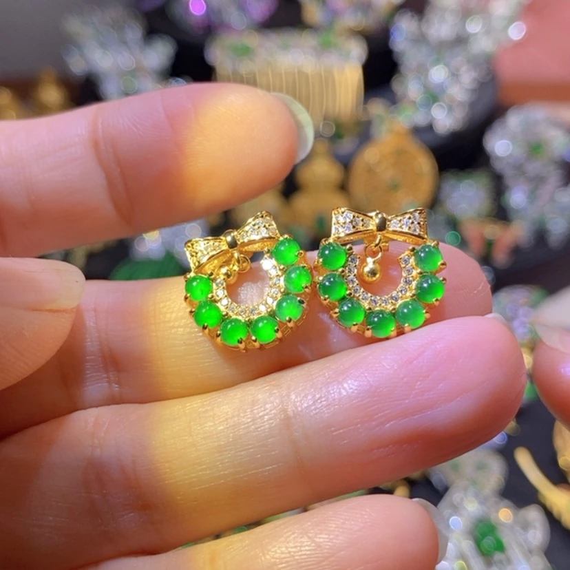 【闪购商品】银S925镶嵌挂件翡翠