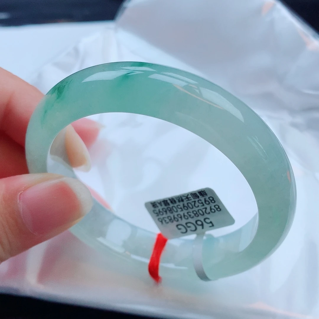 翡翠未镶嵌手镯天然缅甸翡翠A货手镯