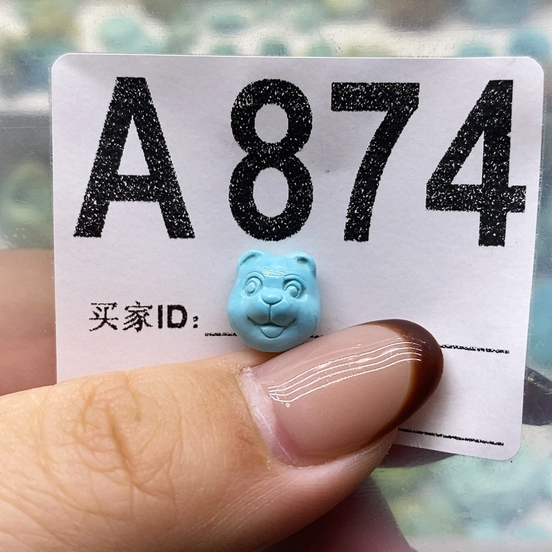 绿松石未镶嵌绿松石配饰定制