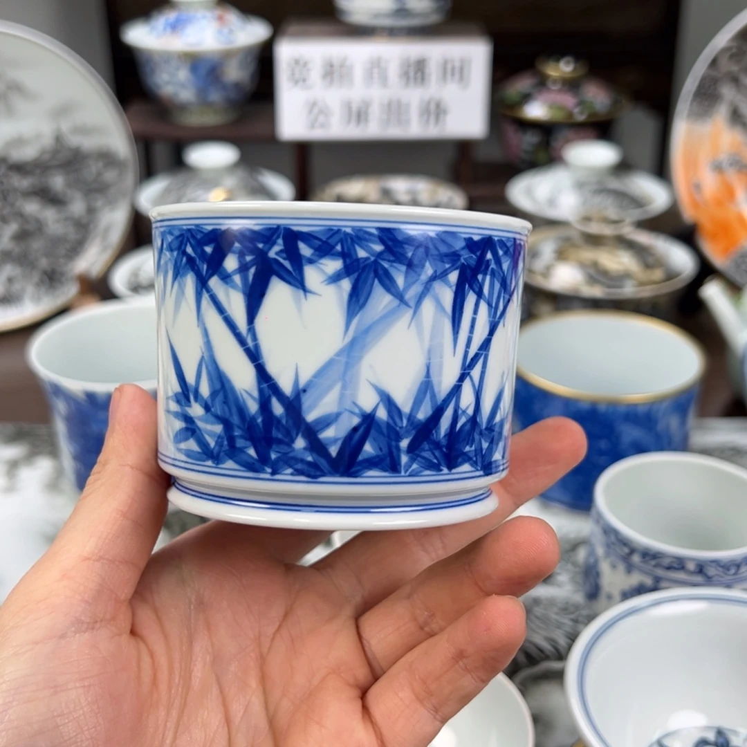 茶***味景德镇手工手绘陶瓷