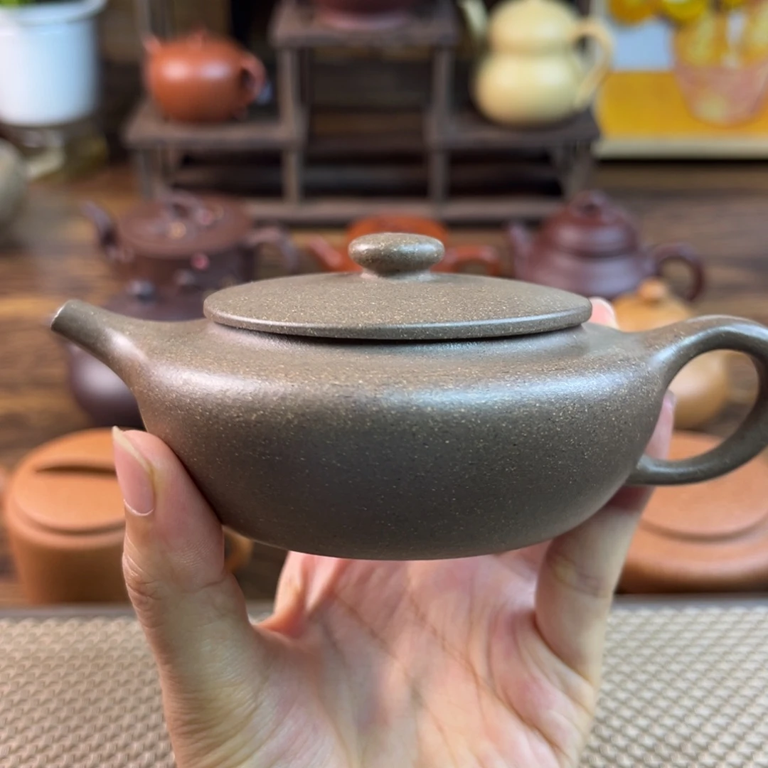 茶壶紫砂手工制作工艺精湛150c