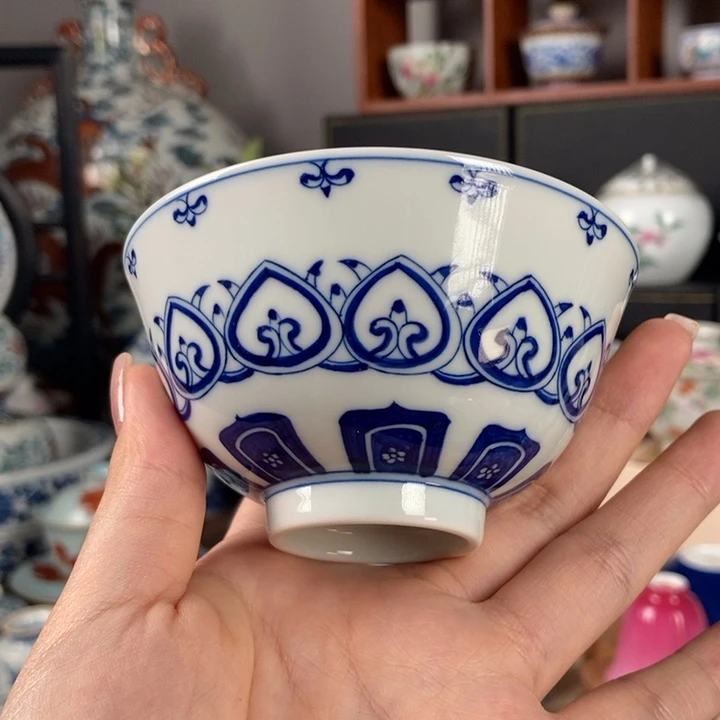 杯折葵非器宝相鸡心杯