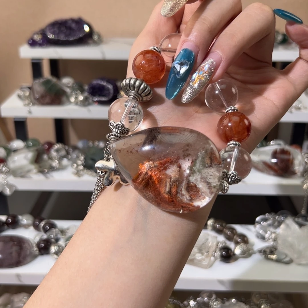 水晶手链合金L**y手串