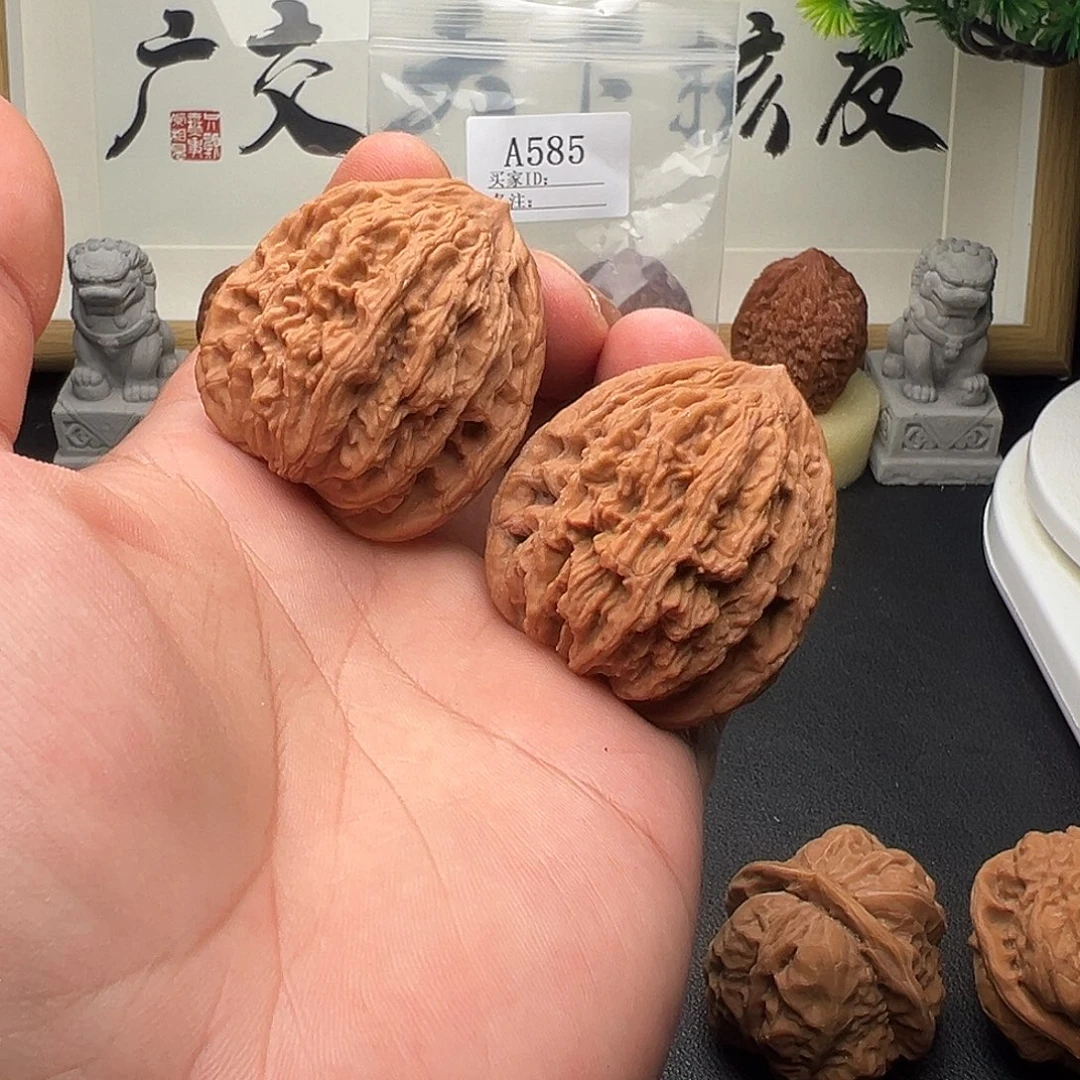 7***6手串/手链核桃A585虎头40尺全品