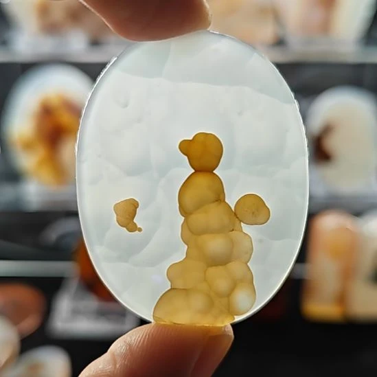 玛瑙/玉髓未镶嵌吊坠(不含链)46号