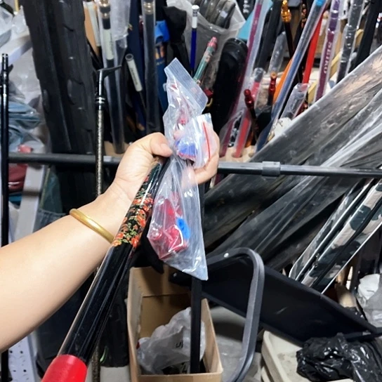 黑花支架杆2.4一套微瑕