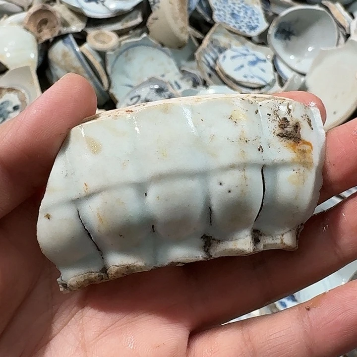 矿***野瓷片瓷片标本，顺丰包邮