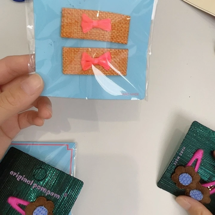 铁合金pom发饰2卡发货