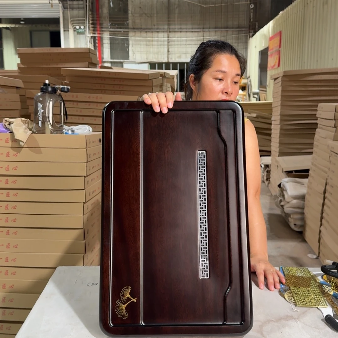 花梨木茶盘55*35尺寸