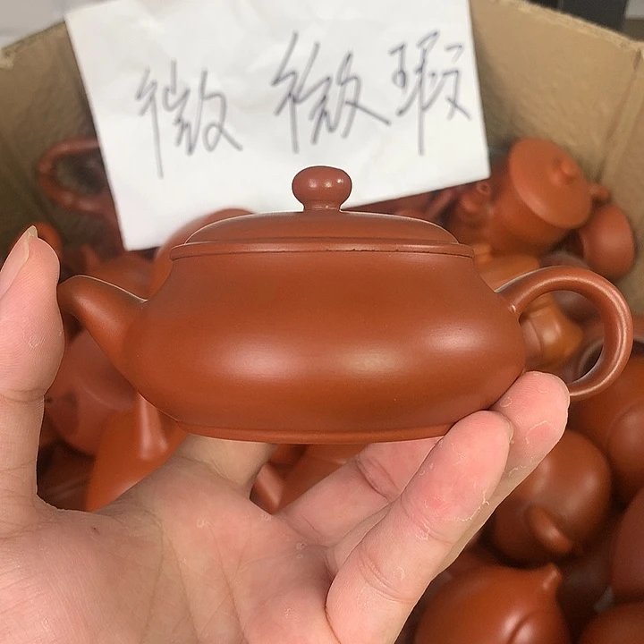 原矿朱泥茶壶茶具家用130
