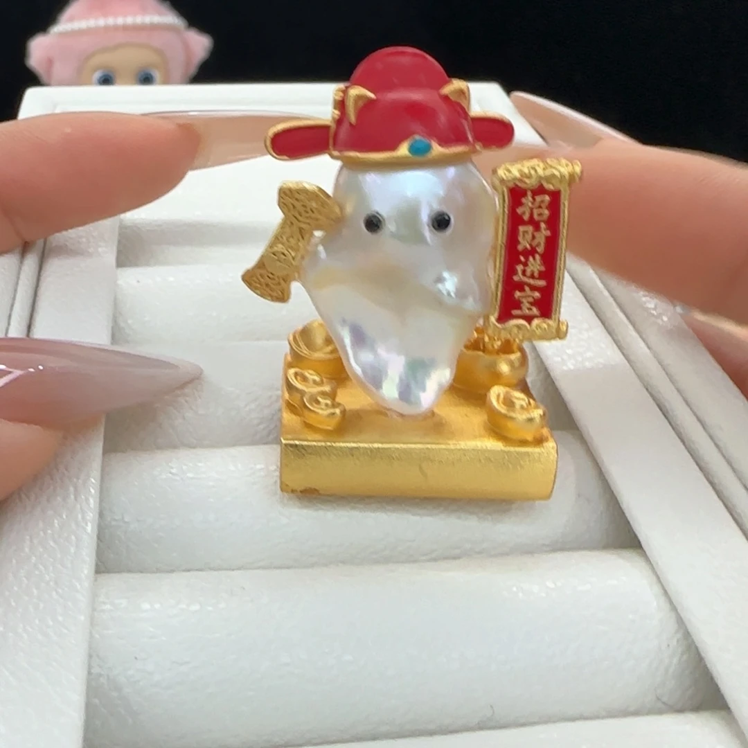 未镶嵌淡水珍珠吊坠(不含链)