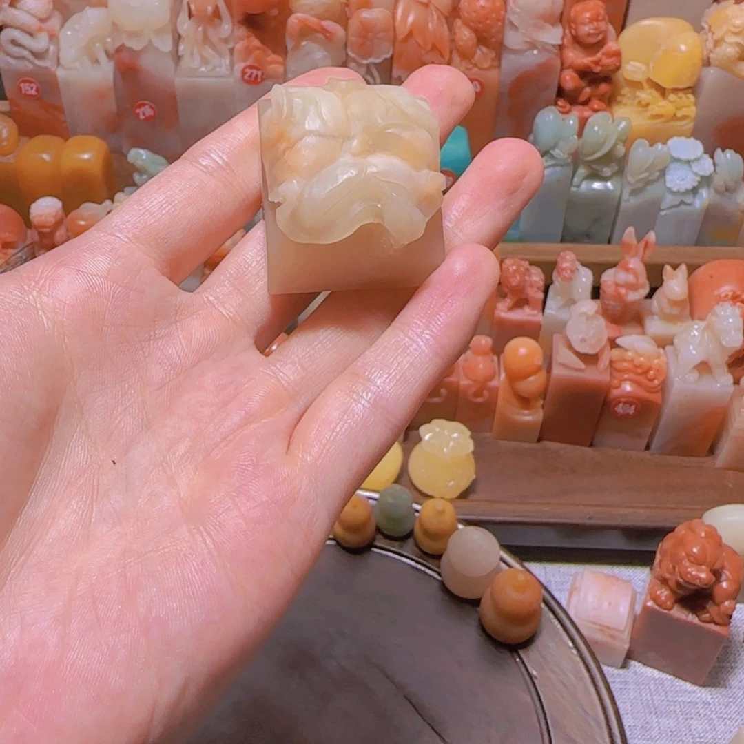 昌化石印石篆刻作品