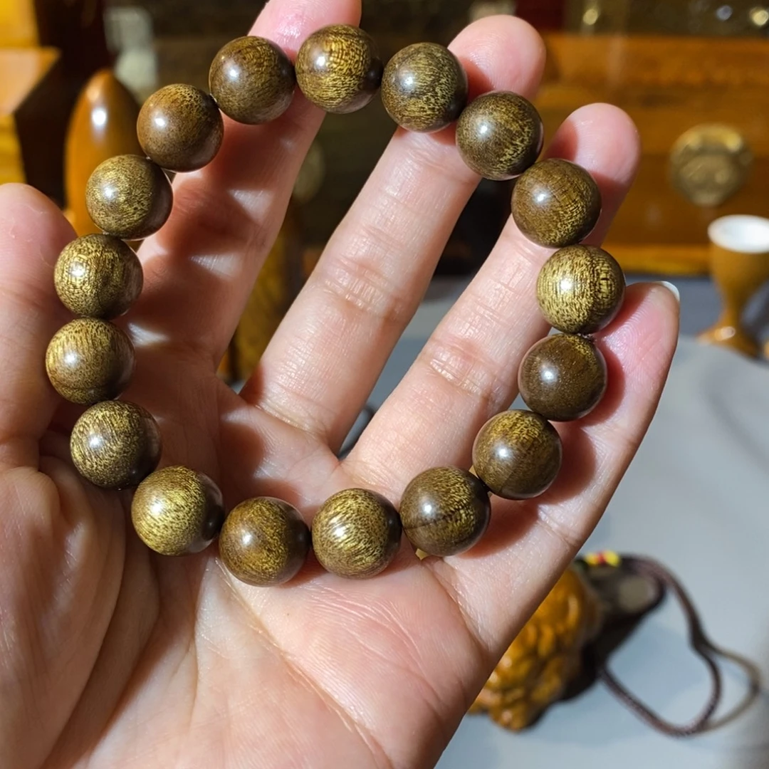 金丝楠金丝楠木小叶桢楠 1.2手串
