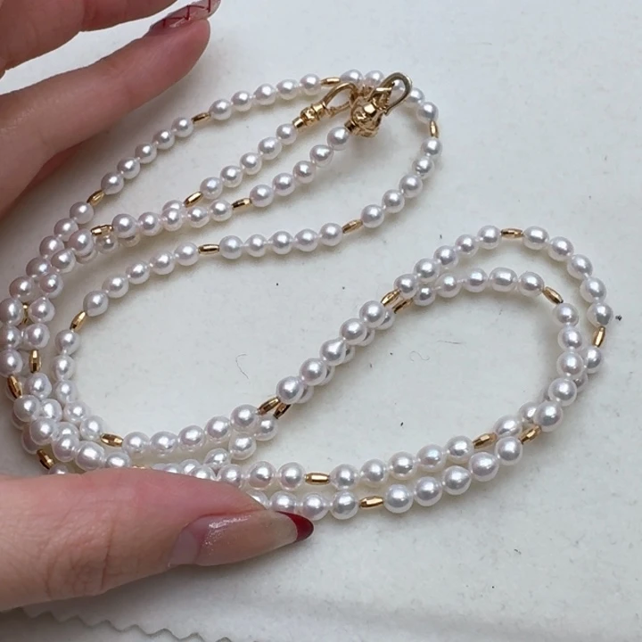 淡水珍珠颈饰未镶嵌