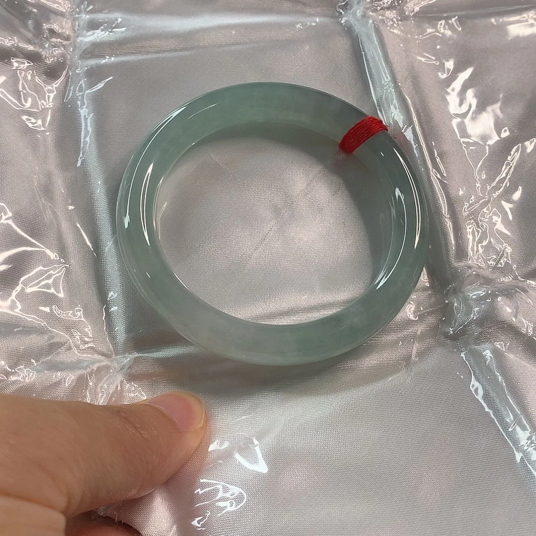 翡翠未镶嵌手镯翡翠手镯54.5