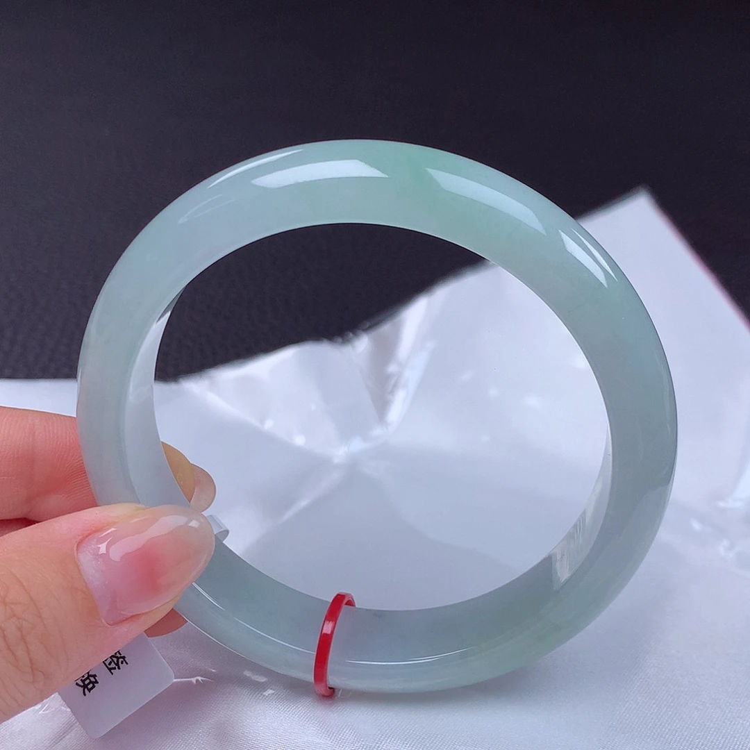 翡翠手镯未镶嵌62圈口432104