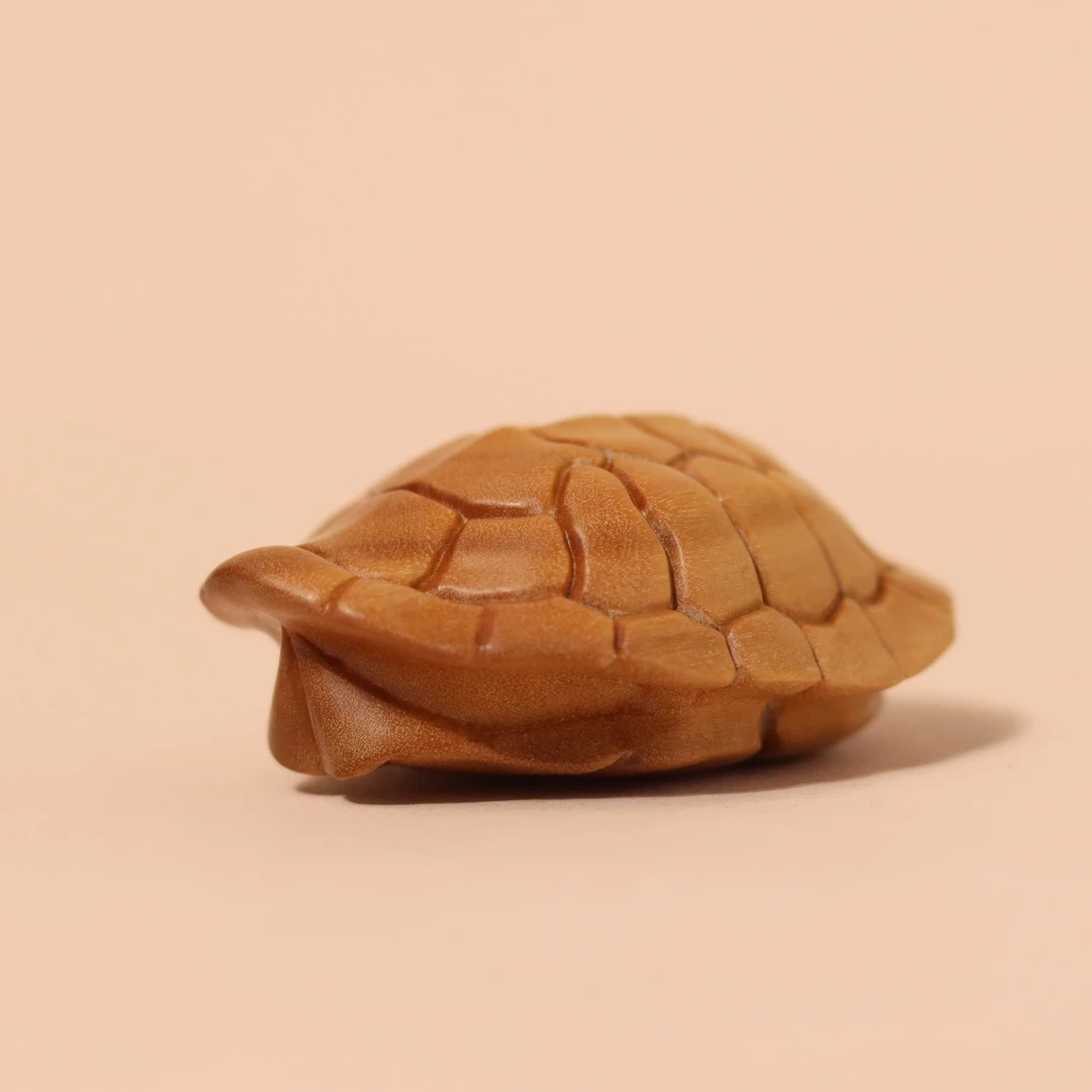 迈索尔正产区老山檀 富甲天下雕刻手把件 50*40*20mm 多样性发一