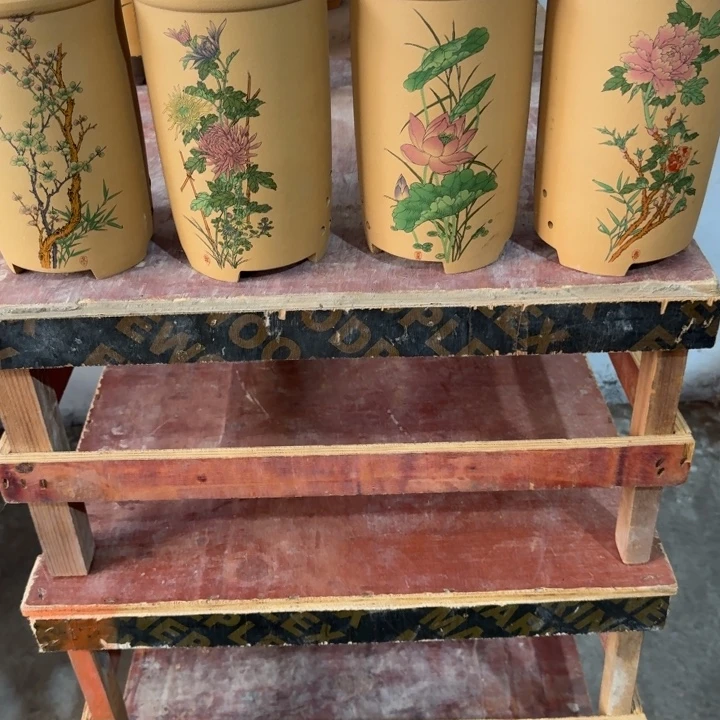 紫砂花盆 高度22口径14