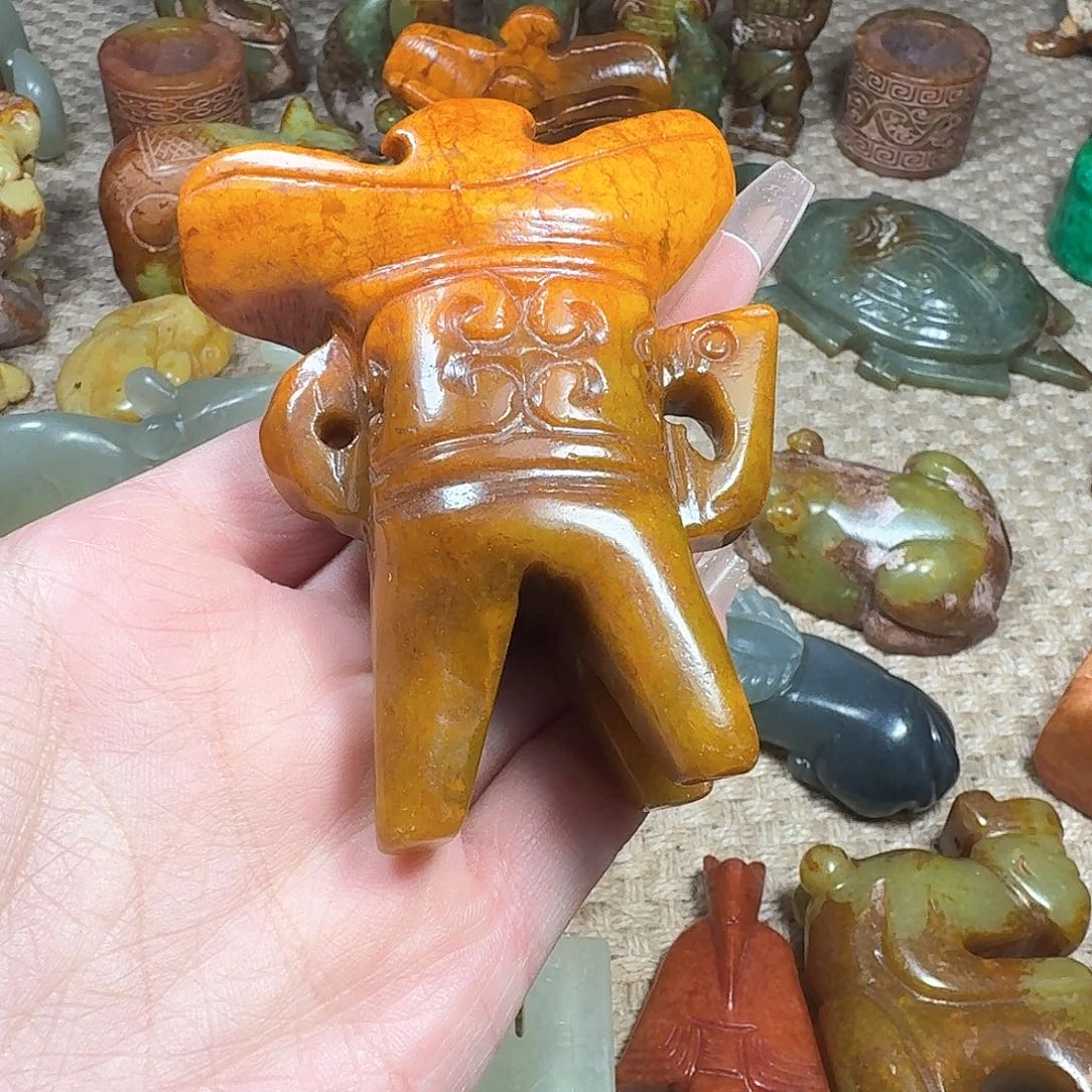 白玉菩提吊坠挂件