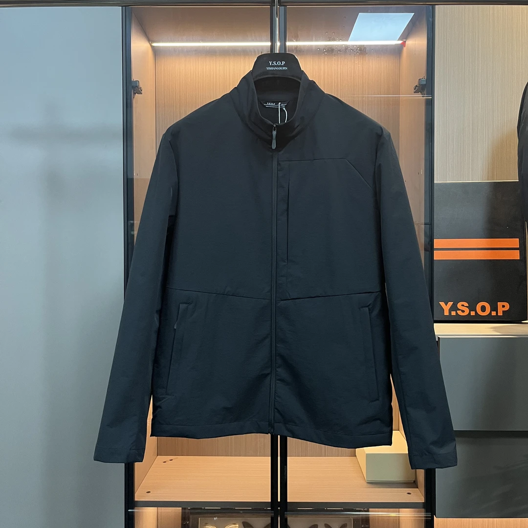 【YSOP专属】638夏季新款百搭休闲透气商务防晒立领男款外套
