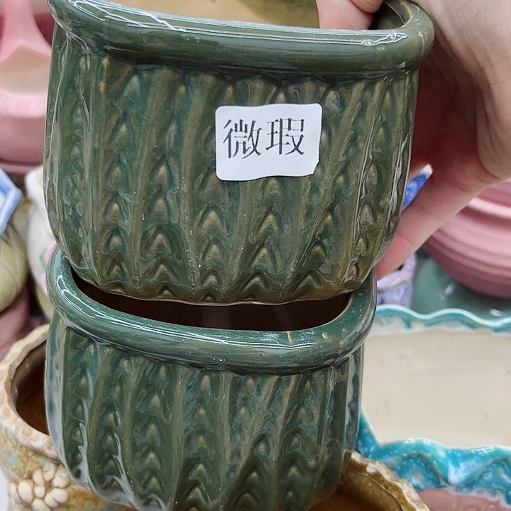 多肉绿植陶瓷花盆